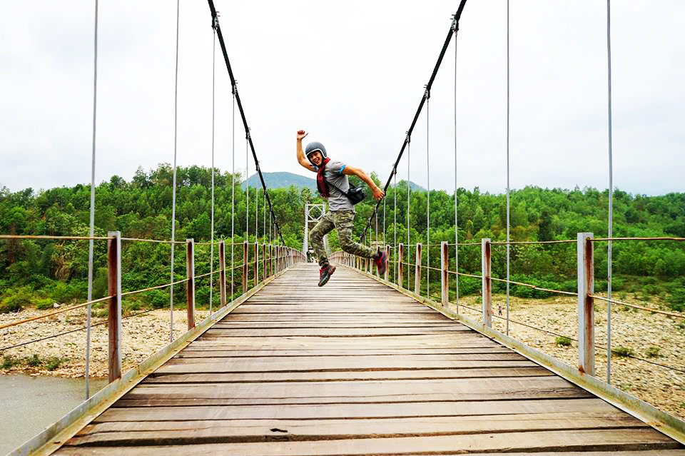 Cầu treo Nà Làng, Bình Liêu, Quảng Ninh